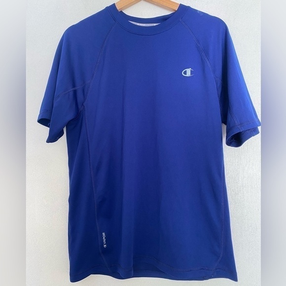 CHAMPION BRIGHT BLUE WORKOUT TOP SIZE M - Picture 1 of 3